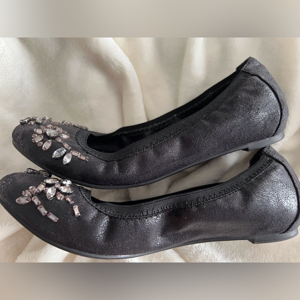 Simply Vera Wang Jeweled Ballet Flats - Picture 7 of 10